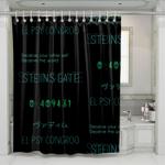 el psy congroo steins gate shower curtains 0