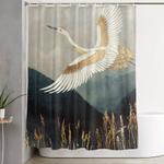 elegant flight shower curtain 0