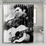 elvis presley singer 3 shower curtains 0