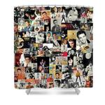 elvis the king shower curtain 0