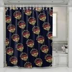 emblem captain marvel soldier shower curtains 0