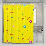 emoji and emoticons pattern shower curtains 0