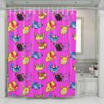 espeon flareon and friends shower curtains 0