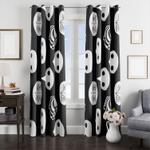 eva white neon genesis evangelion window curtain 0