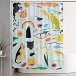everyone is invited shower curtain 0