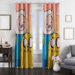 expression jake and finn adventure time window curtains 0