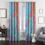 extreme turbulence abstract pattern window curtain 0