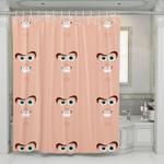 face buzz lightyear toy story shower curtains 0