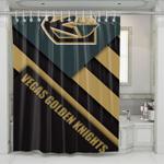 faded vegas golden knights shapes shower curtains 0