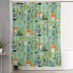 fairy garden shower curtain 0
