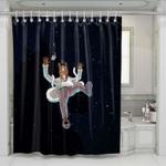 falling bojack horseman shower curtains 0