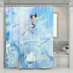 falling hina amano tenki no ko shower curtains 0