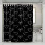 fanbase korean boy band exol shower curtains 0