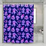 fantasma species pokemon shower curtains 0