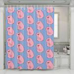 fat waddles gravity falls shower curtains 0