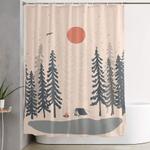 feeling small in the morning shower curtain 0