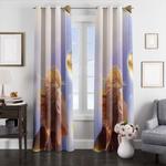 fight captain marvel window curtains 0
