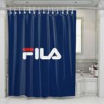 fila logo shower curtains 0