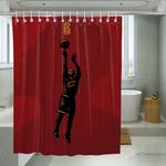 fill stroke kyrie irving shower curtains 0