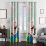 fin champions adventure time window curtains 0