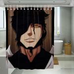 fire eyes anime streetwear character shower curtains 0