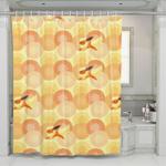 fire pokemon monsters running shower curtains 0