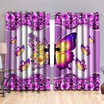 flock of butterfly jesus garden of floral curtain butterflies addicts blackout window curtains 100 polyester 417 1079 0