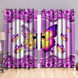 Flock Of Butterfly Jesus Garden Of Floral Curtain Butterflies Addicts