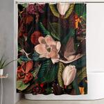 floral and birds xiv shower curtain 0