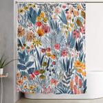 flowers shower curtain 0