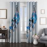 fly higher for motocross blue window curtain 0