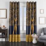 follow the ball for being a winner football window curtain 0