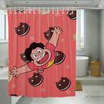 food and falling steven universe shower curtains 0