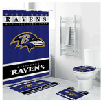 football team baltimore ravens bathroom sets shower curtain sets 0