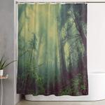 forest shower curtain 0