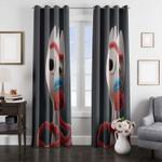 forky on toy story four window curtain 0
