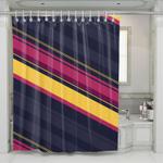 formula one pattern shape shower curtains 0