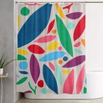 found objects shower curtain 0