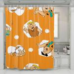 fred flintstone from the flintstones shower curtains 0