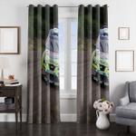 free ca racing sessions window curtain 0
