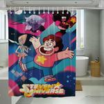 free falling steven universe shower curtains 0