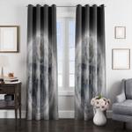 freezing logo edmonton oilers window curtain 0