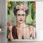 frida con amigos shower curtain 0