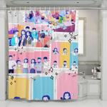 friendship in korean drama television shower curtains 0
