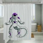 frieza dragonball purple shower curtains 0