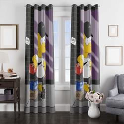 Front Of Store Sportwear Adidas Nike Simpsons Window Curtain Best Gift For Room Decorations