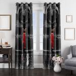 front slam dunk nba player window curtain 0
