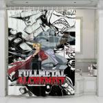 fullmetal alchemist manga shower curtains 0