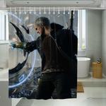 futuristic weapon devil may cry nero shower curtains 0