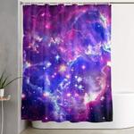 galaxy shower curtain 0